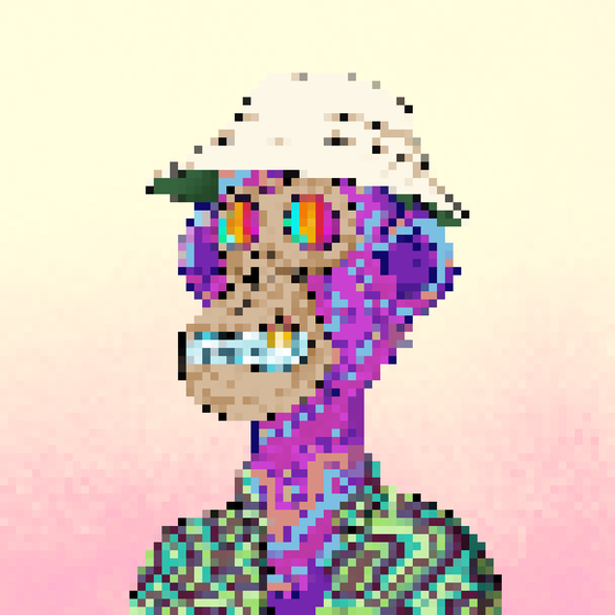 Trippin' Pixel Ape #1300