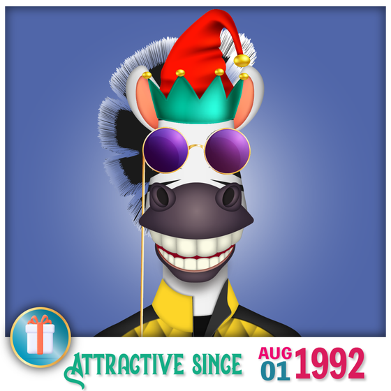 Zebra Birthday #1326