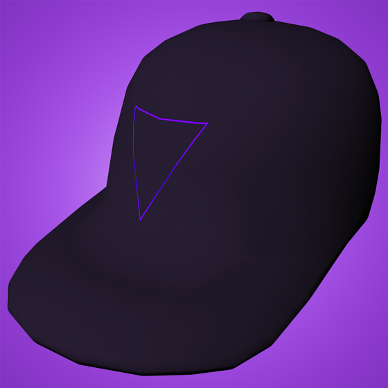 3LAU Blue Triangle Cap