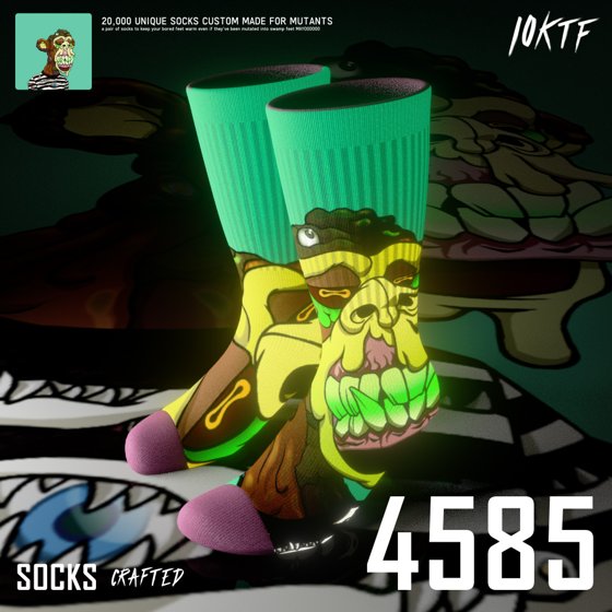 Mutant Crew Socks #4585