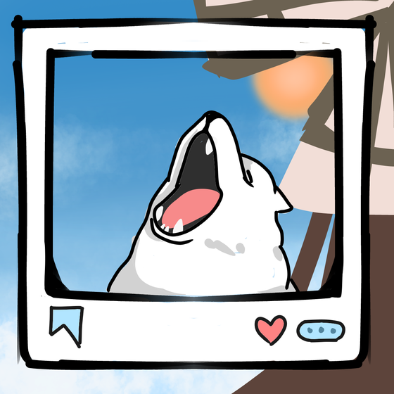 旅する犬 #1095