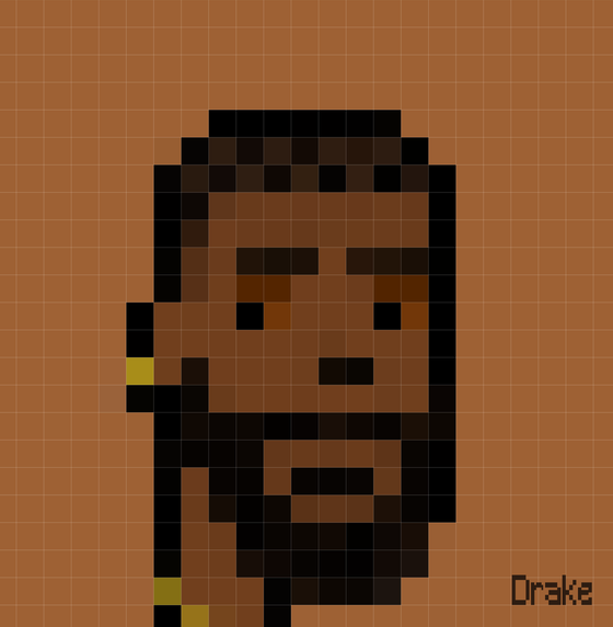 CryptoPunks - Drake - First Edition