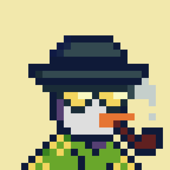 8bit Penguin Chad #333