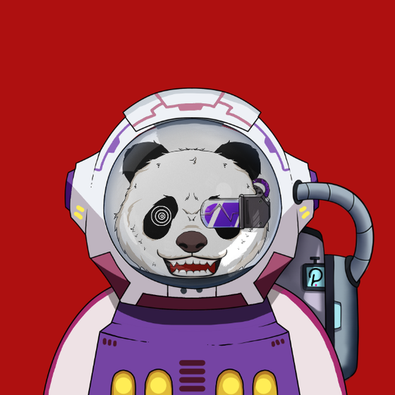 Panda Astronaut Club #671