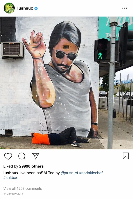 Lushsux #2571 - Mural SaltBae