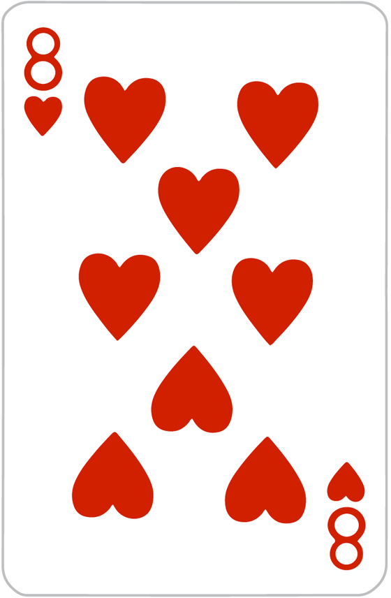 EIGHT OF HEARTS