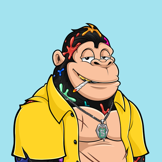 Smokin' Gorilla #7473