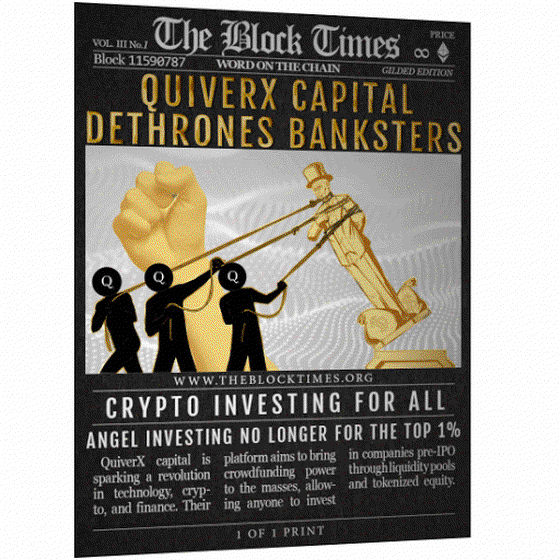 QuiverX Capital Dethrones Banksters - Gilded