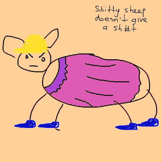 Shitty Sheep #9997