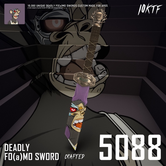 Ape Deadly FO(a)MO Sword #5088