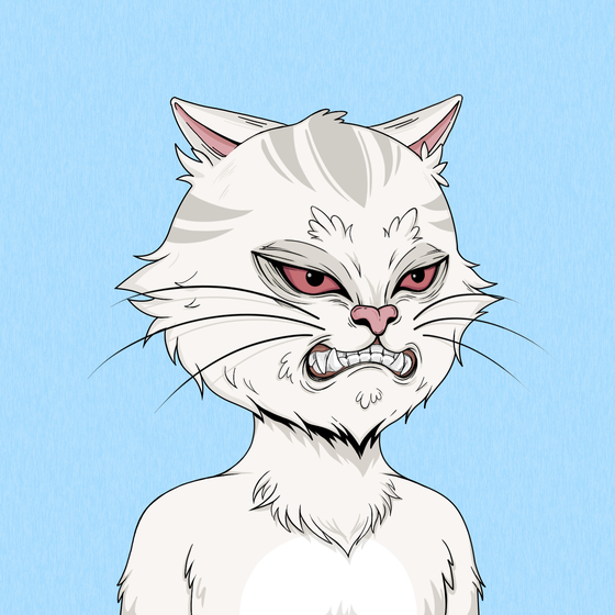 Angry Cat #2182