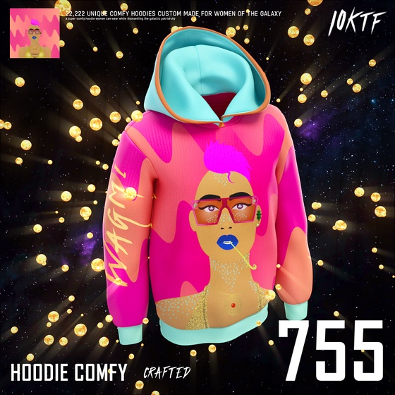 Galaxy Comfy Hoodie #755