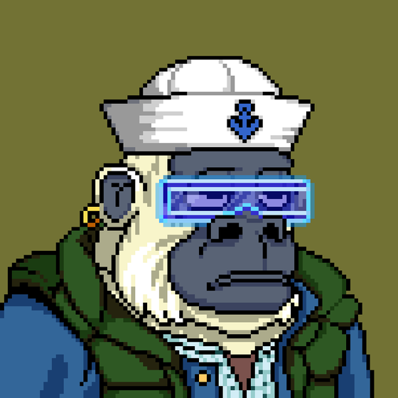 Bored Gorilla Yacht Club #4472