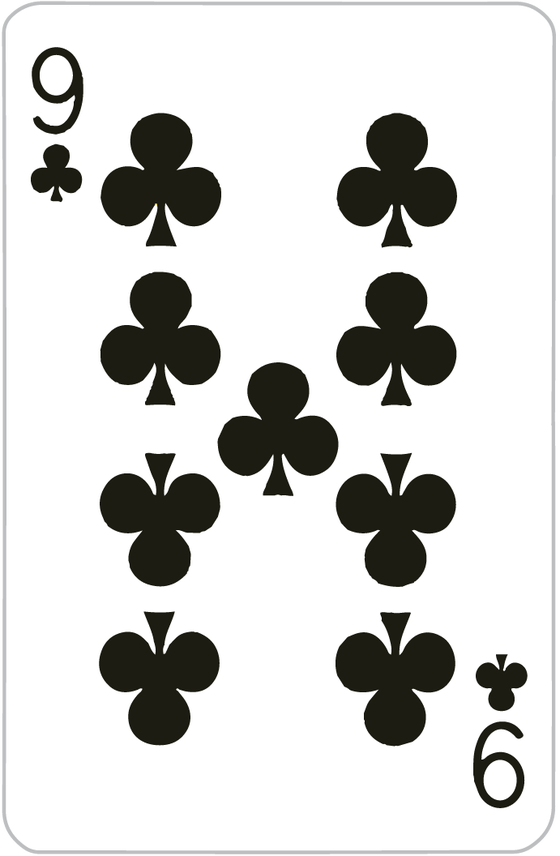 NINE OF CLUBS