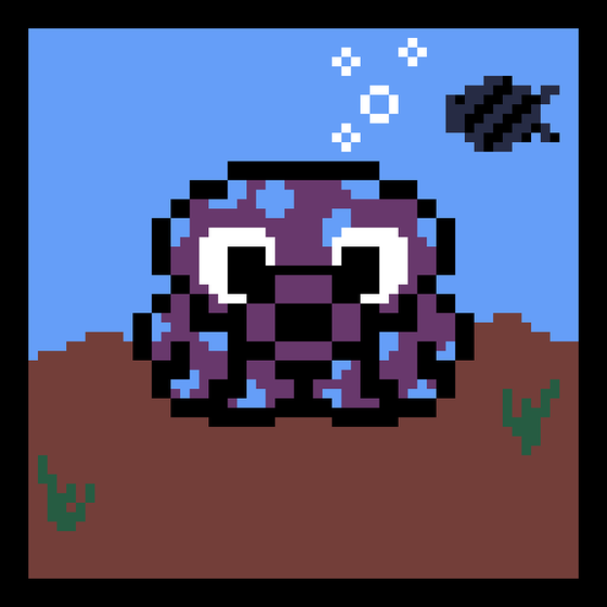 Pixel Squid #2579