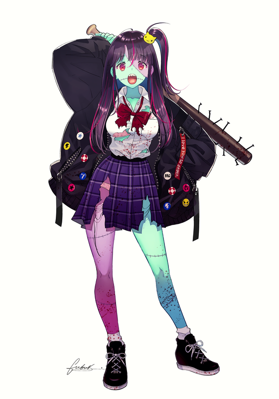 High School Zombie Girl