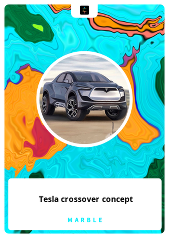 Tesla crossover concept