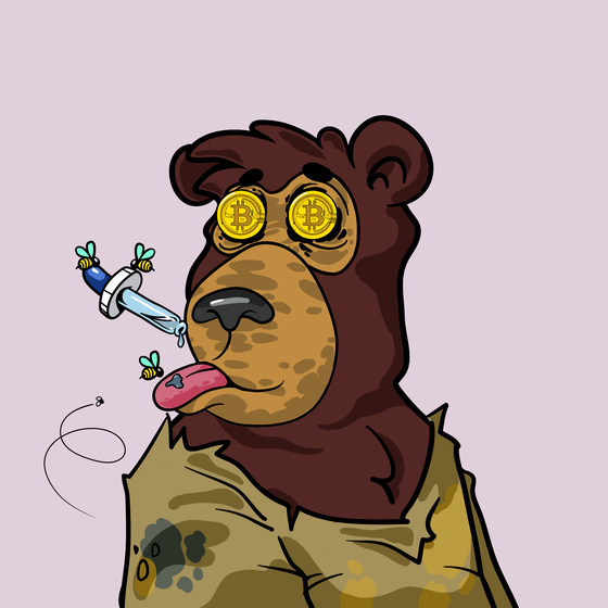 Buzzed Bear #6349