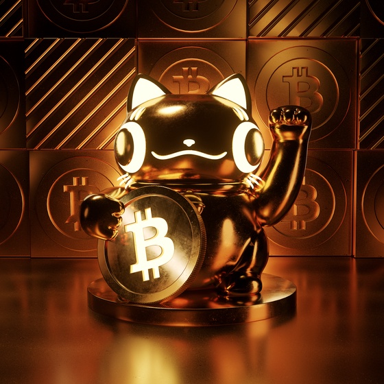 Maneki-Neko BITCOIN (ビットコイン) 