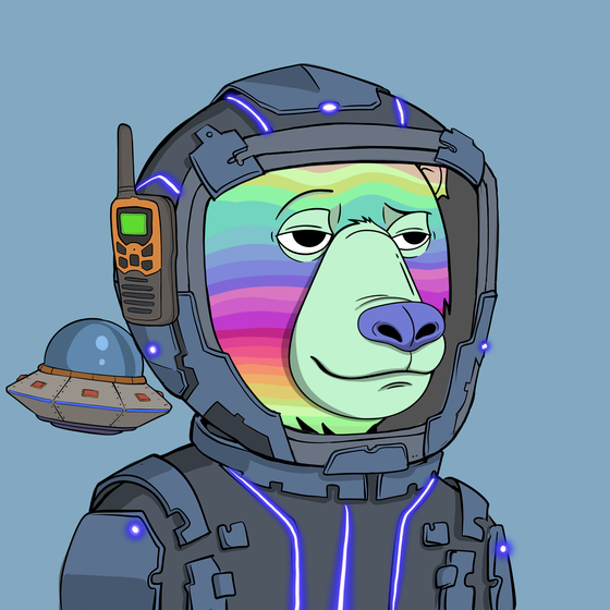 Okay Space Bear #4365