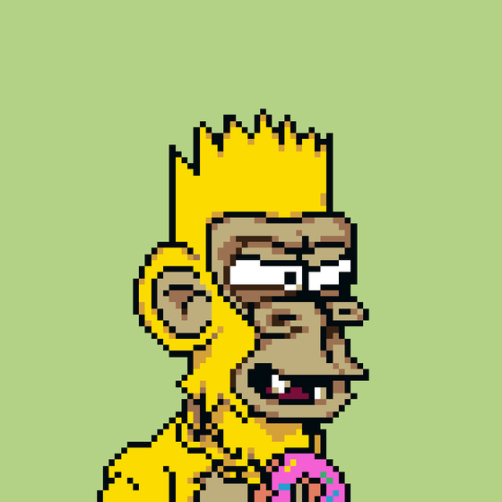 Pixel Simp Ape YC #6348