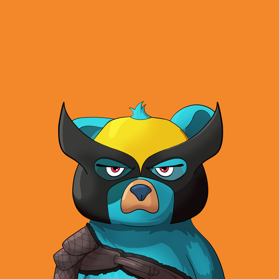 #2586 • Dapper Zappy Blue Cub