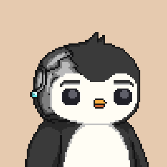 Pudgy Peaceful Penguin #2567