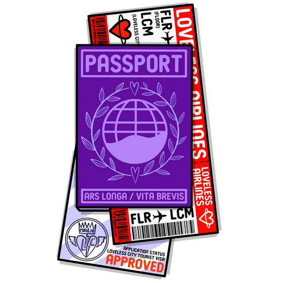 Loveless City Passport #1097