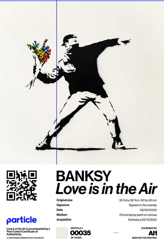 Banksy | Love Is In The Air #35