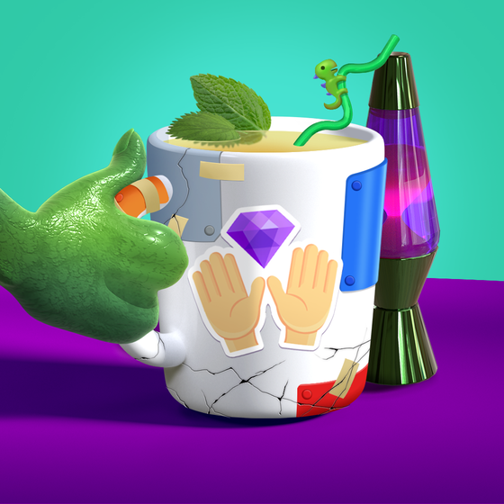 Cosmic Coffee Cups #2229