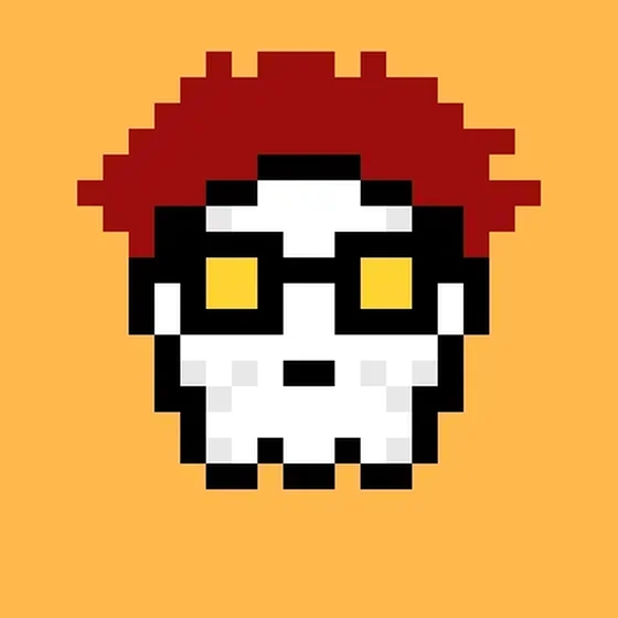 Kawaii SKULL #7760