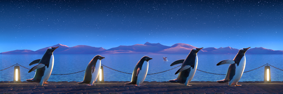 Five Penguins #2272