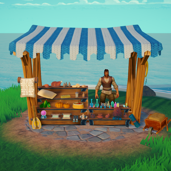 Avilion Island Trade Stand