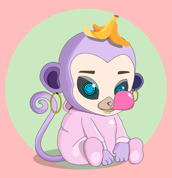 Baby Mini Monkey #48