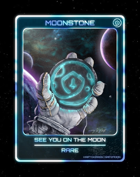 SafeMoon Moonstone Card | Rare