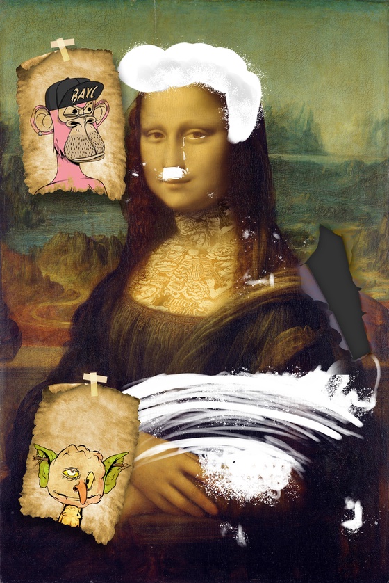 Creampied Mona Lisa #445