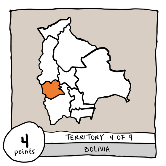 Territory 4/9 - Bolivia (Oruro)