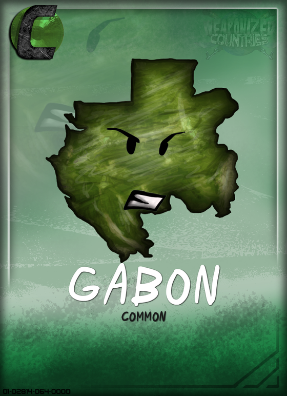 Weaponized Countries #2814 Gabon