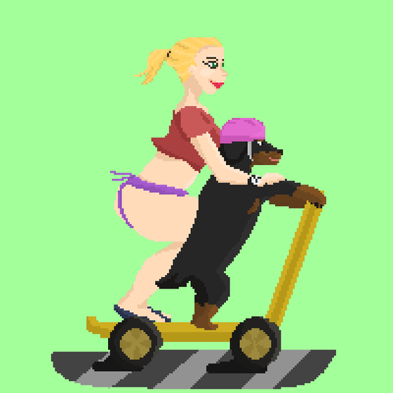 Bad Bitches On A Scooter #7718