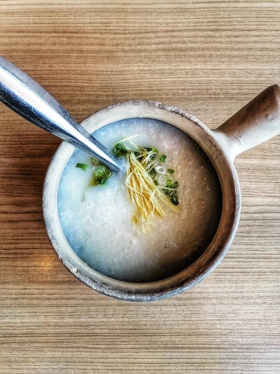 Porridge in Claypot