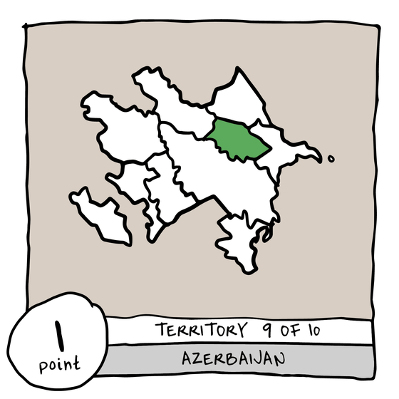 Territory 9/10 - Azerbaijan (Mountainous Shirvan)