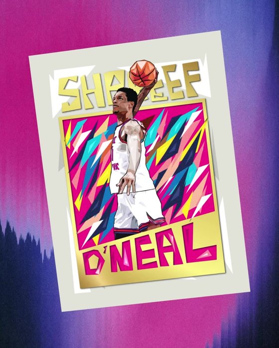 G.A.S. Series 2 #12 Shareef O'Neal - Rare