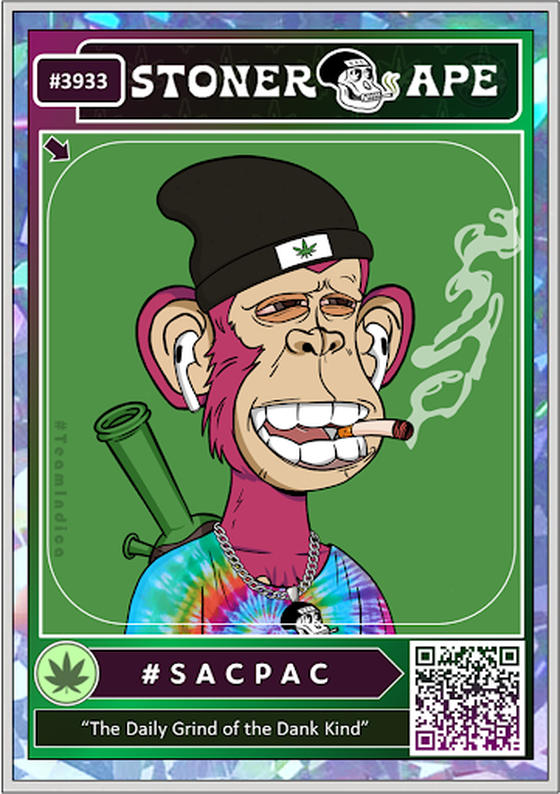 Stoner Ape Doc.XD Companion Card #3933