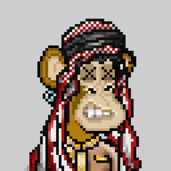 The Bored Pixel Ape Saudis #2370