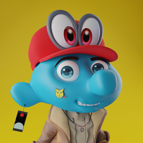 Smurfs Yacht Club #1232
