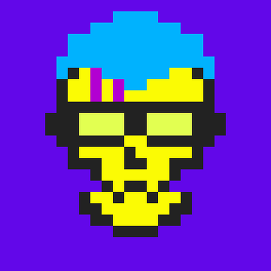 Cyber CryptoSkull #4252