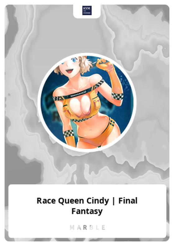 Race Queen Cindy | Final Fantasy