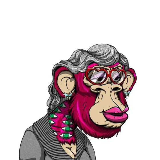 Grandma Ape Spa Club #2038