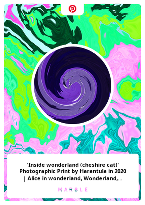 'Inside wonderland (cheshire cat)' Photographic Print by Harantula in 2020 | Alice in wonderland, Wonderland, Disney art