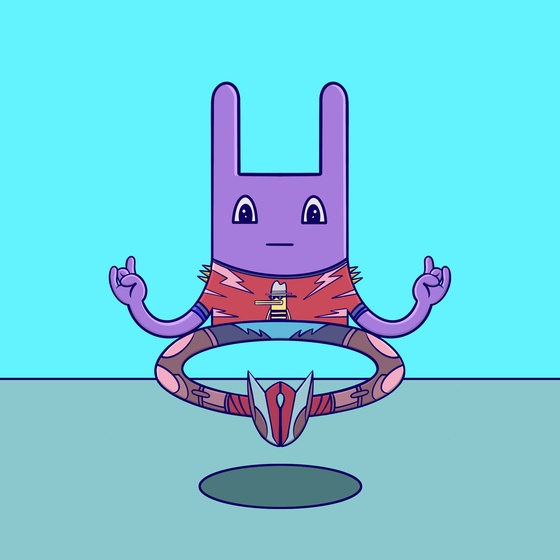 Meditation Rabbit #129